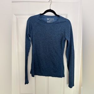 Figs Blue Underscrubs Shirt